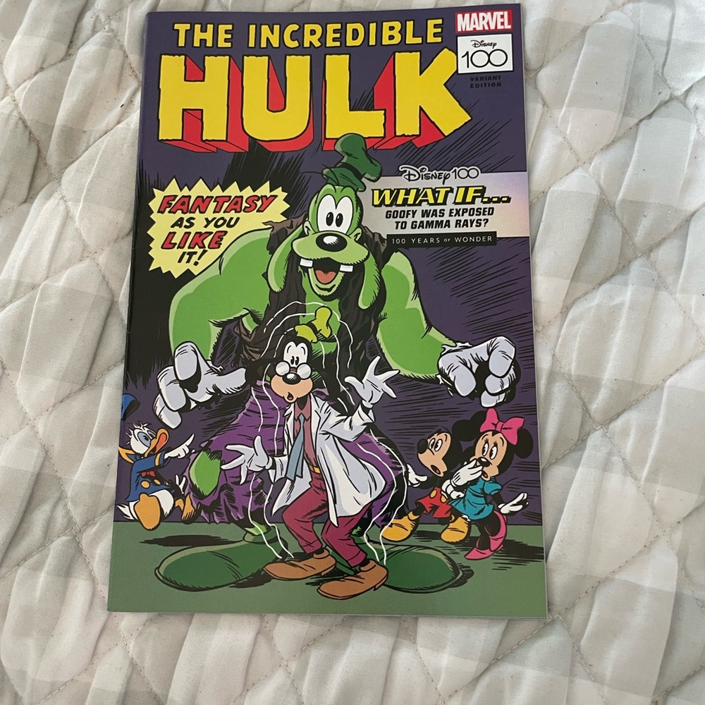 Incredible Hulk/ goofy comic